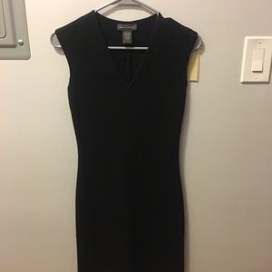 Black Wool Banana Republic Sheath Dress